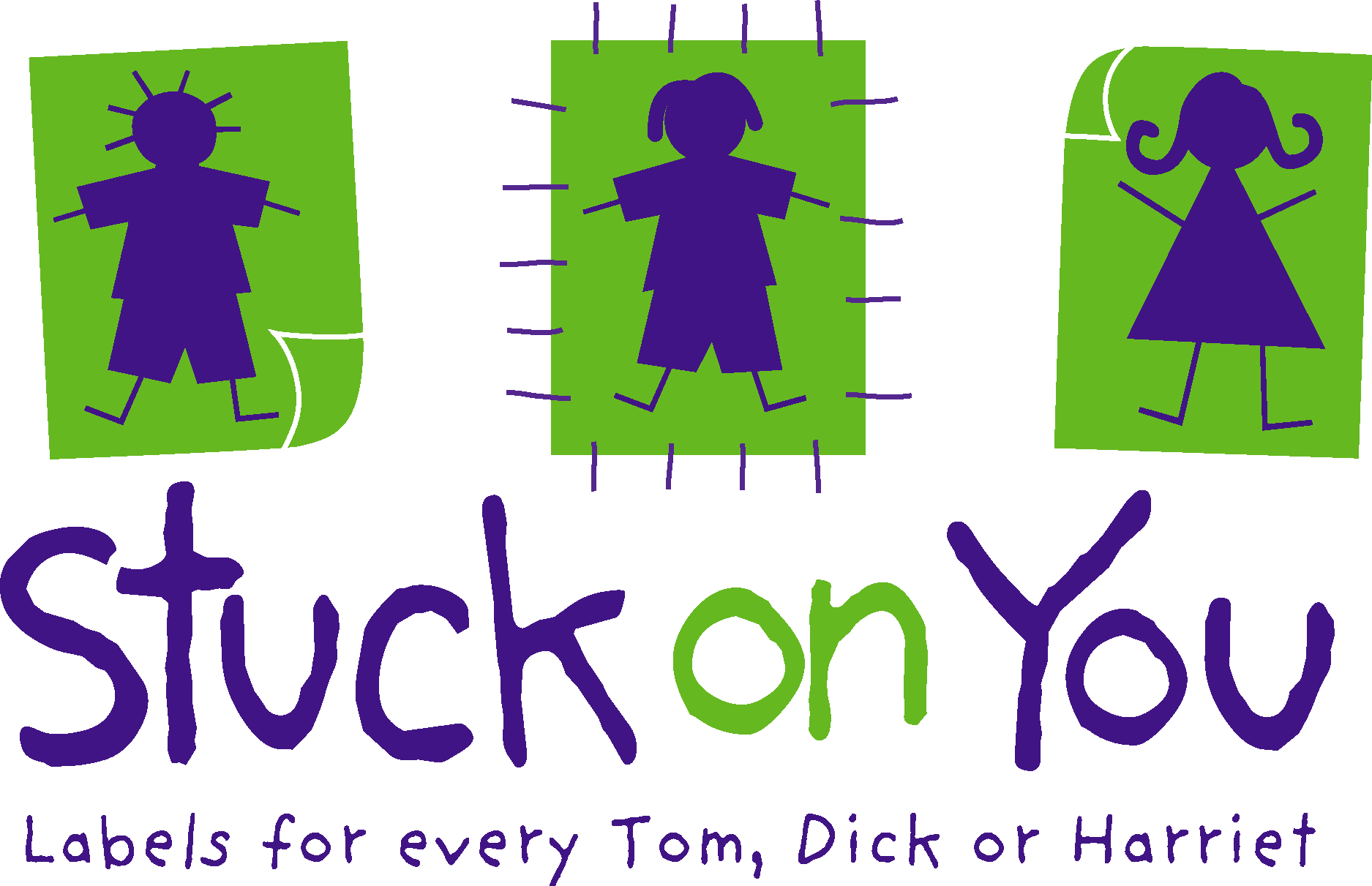 Stuck On You Logo Vector Logo